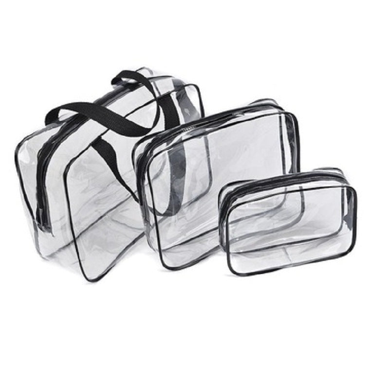 Crystal Clear Cosmetic Pouch