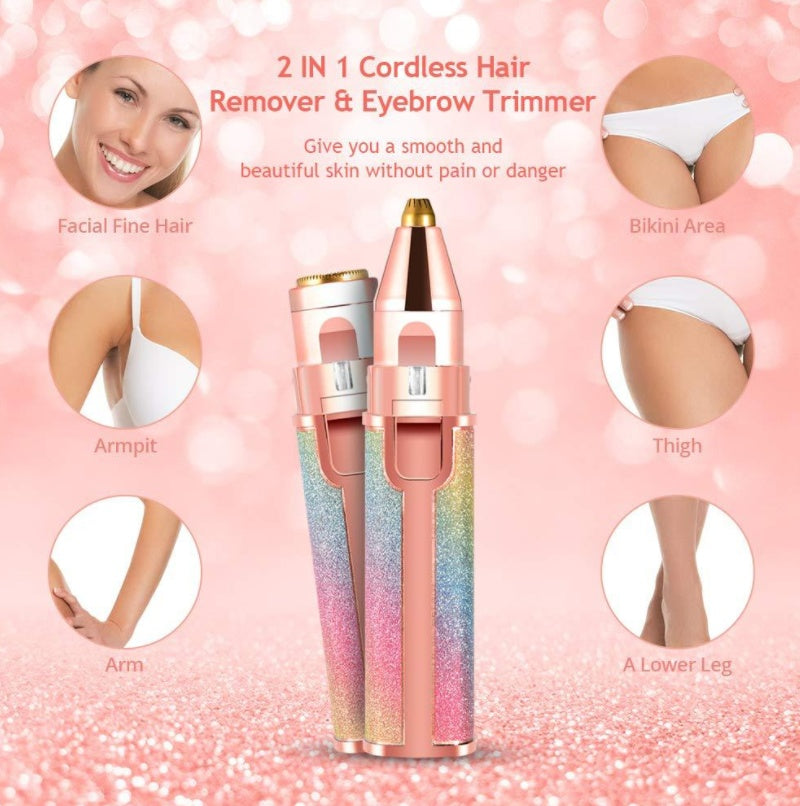 Ladies Automatic Electric Eyebrow Trimmer & Shaver