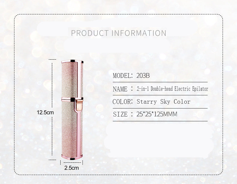 Ladies Automatic Electric Eyebrow Trimmer & Shaver