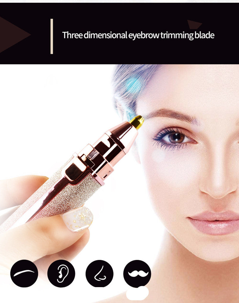 Ladies Automatic Electric Eyebrow Trimmer & Shaver